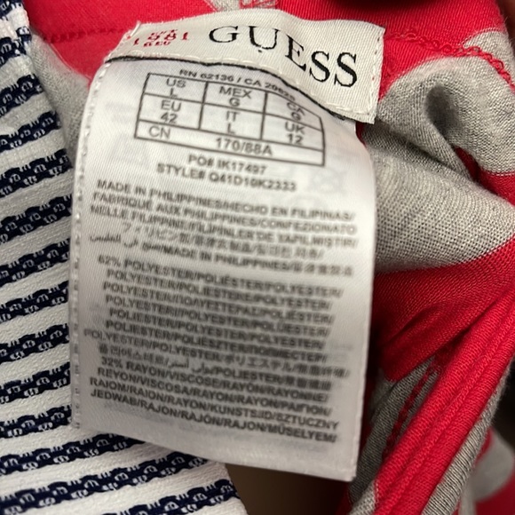 Guess Women’s Stripe Maxi Skirt Size Large - Picture 10 of 10